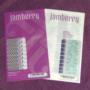 Jamberry Nail Wraps - Purple and Teal Designs